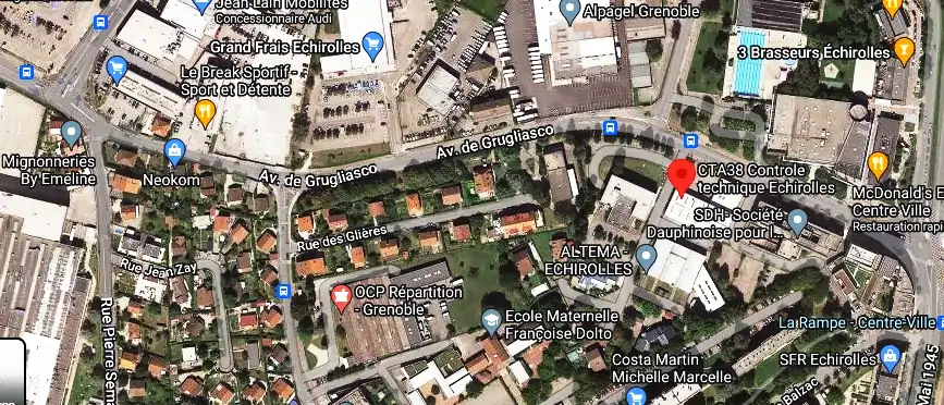 Prix contrôle technique à Échirolles