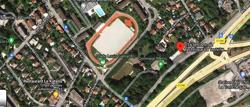 Prix contrôle technique à La Tronche