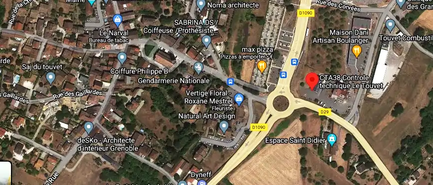 Prix contrôle technique à Le Touvet