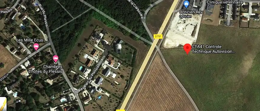 Prix contrôle technique à Chailles