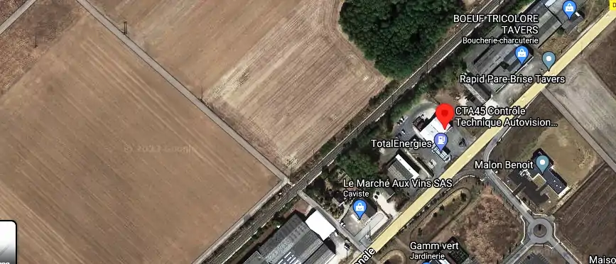 Prix contrôle technique à Tavers