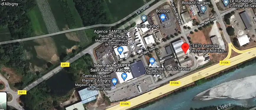 Prix contrôle technique à Saint-Pierre-d'Albigny