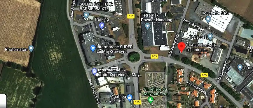 Prix contrôle technique à Le May-sur-Èvre