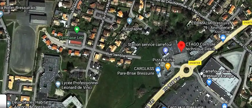 Prix contrôle technique à Bressuire