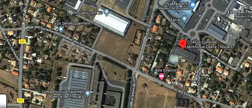 Prix contrôle technique à Thouars