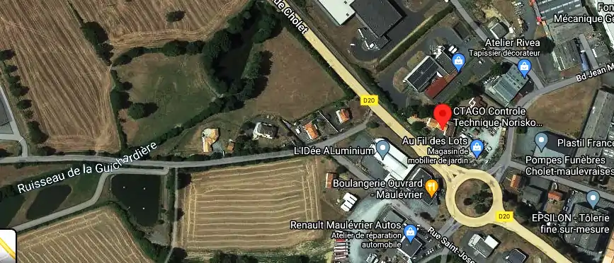 Prix contrôle technique à Maulevrier