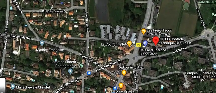 Prix contrôle technique à Blanquefort