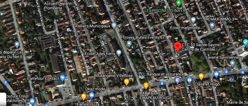 Prix contrôle technique à Sainte-Savine