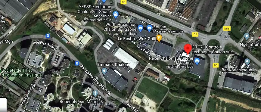 Prix contrôle technique à Chalon-sur-Saône