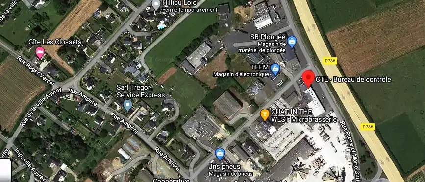 Prix contrôle technique à Pordic