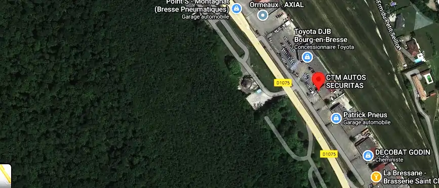 Prix contrôle technique à Montagnat