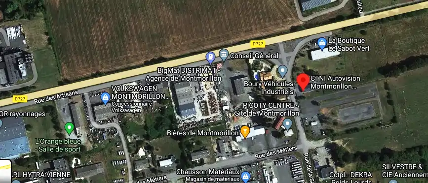 Prix contrôle technique à Montmorillon