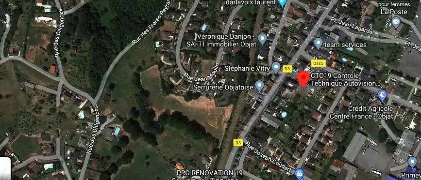 Prix contrôle technique à Objat