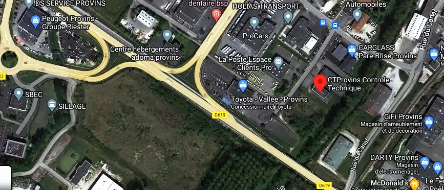 Prix contrôle technique à Provins