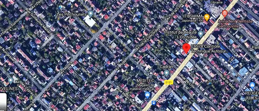 Prix contrôle technique à Sartrouville