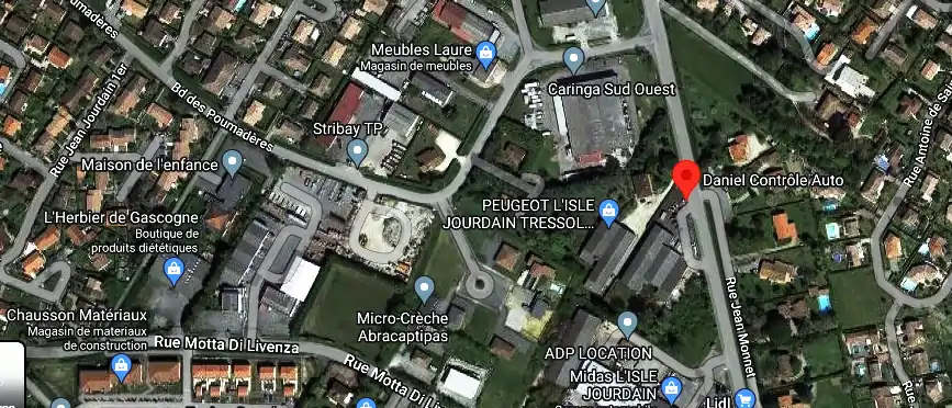 Prix contrôle technique à L'Isle-Jourdain