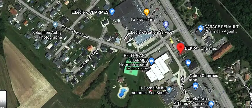 Prix contrôle technique à Charmes