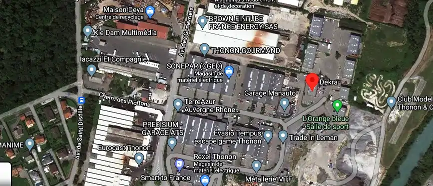 Prix contrôle technique à Thonon-les-Bains