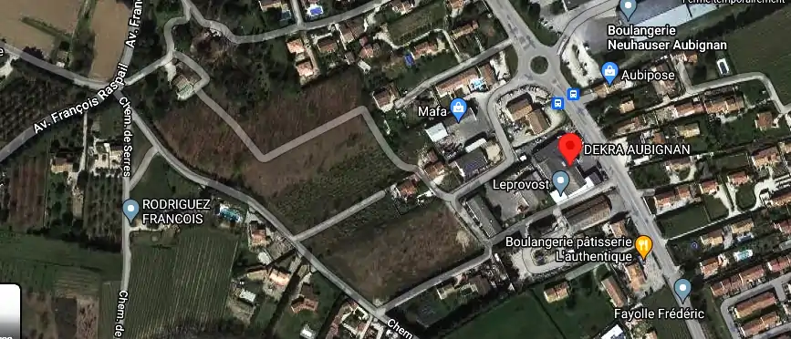 Prix contrôle technique à Aubignan