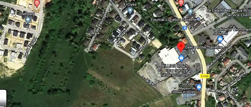 Prix contrôle technique à Saverne