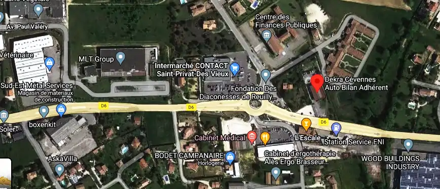 Prix contrôle technique à Saint-Privat-des-Vieux