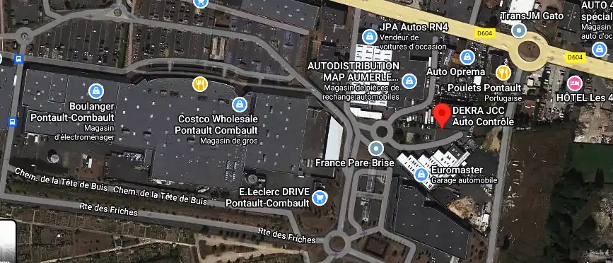 DEKRA JCC Auto Contrôle à Pontault-Combault