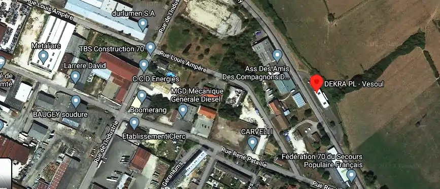 Prix contrôle technique à Vesoul