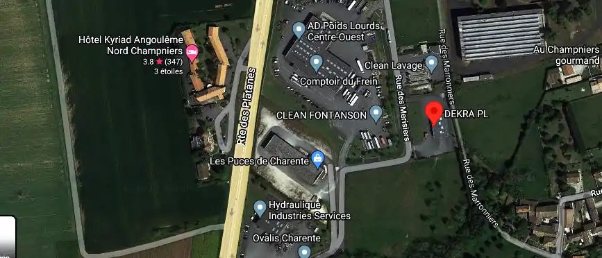 Prix contrôle technique à Champniers