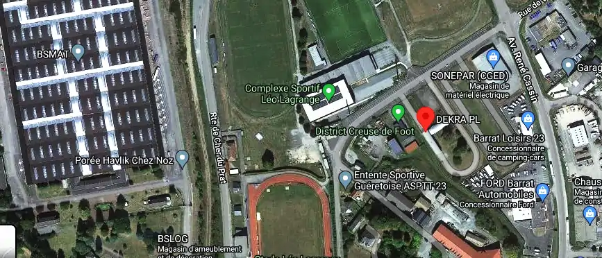 Prix contrôle technique à Guéret