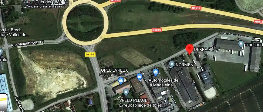 Prix contrôle technique à Angerville-la-Campagne