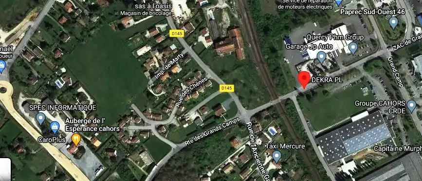 Prix contrôle technique à Mercuès