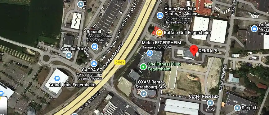 Prix contrôle technique à Fegersheim