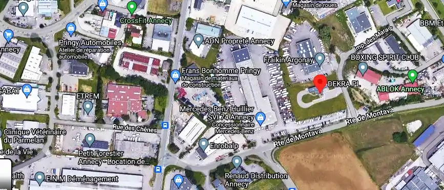 Prix contrôle technique à Argonay