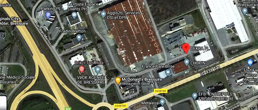 Prix contrôle technique à Bressuire