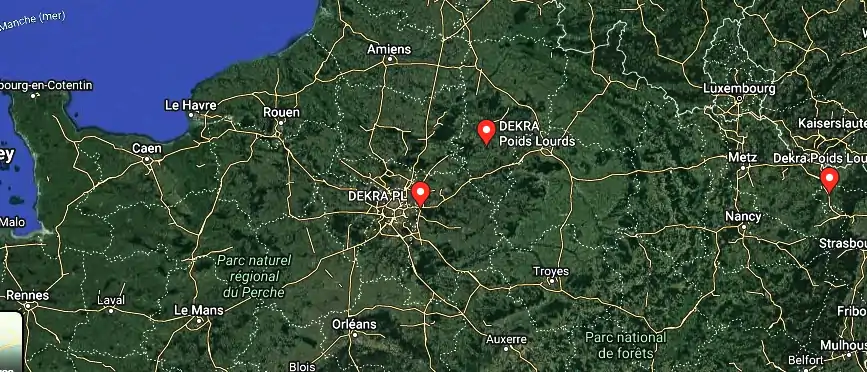 Dekra Poids Lourds à Thal-Drulingen