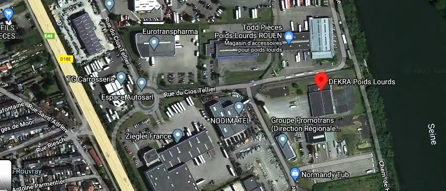 DEKRA Poids Lourds à Saint-Étienne-du-Rouvray