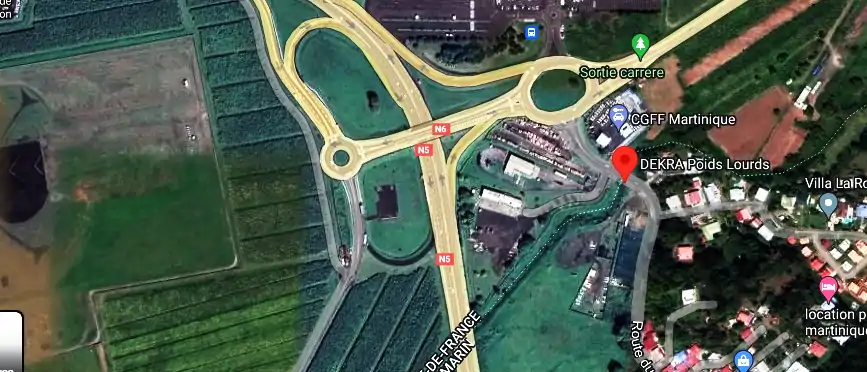 Prix contrôle technique à Habitation Carrère rue du bac, Le Lamentin 97232, Martinique
