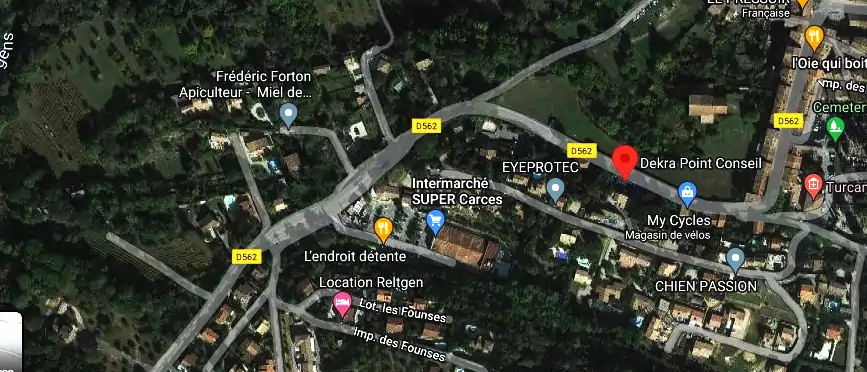 Prix contrôle technique à Carcès