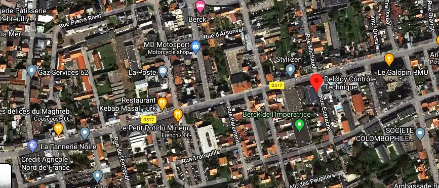 Prix contrôle technique à Berck