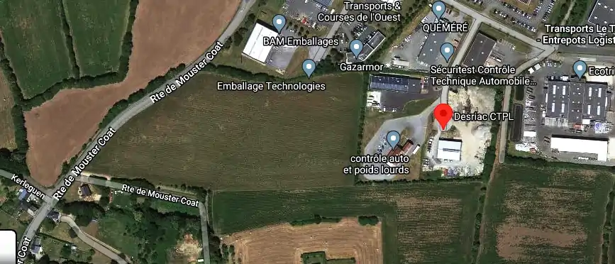 Prix contrôle technique à Saint-Évarzec