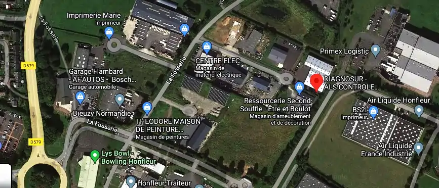 DIAGNOSUR – ALS CONTROLE TECHNIQUE à Honfleur