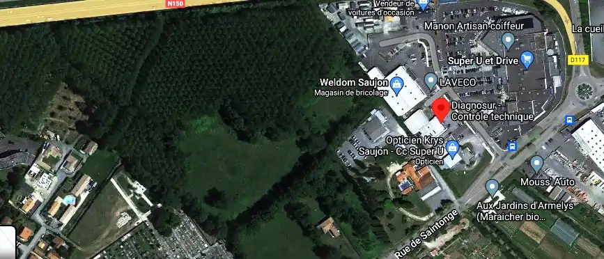 Prix contrôle technique à Saujon