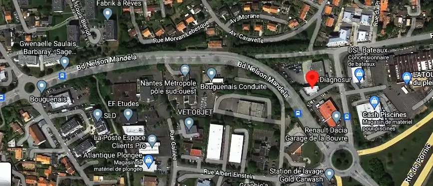 Prix contrôle technique à Bouguenais