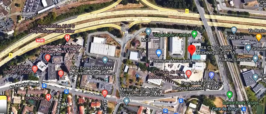 Prix contrôle technique à Bruges