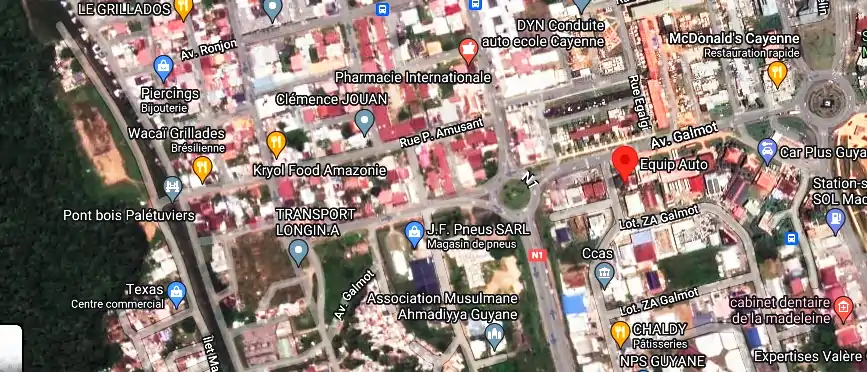 Prix contrôle technique à 2 lot, 2 lotissement Artisanal Galmot, Cayenne 97300, Guyane française