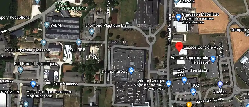 Prix contrôle technique à Terrasson-Lavilledieu