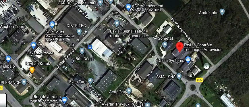 Prix contrôle technique à Esvres-sur-Indre