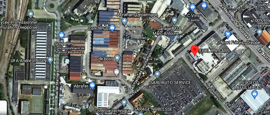 Prix contrôle technique à Dieppe