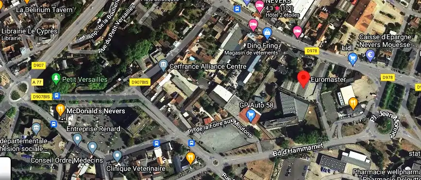 Prix contrôle technique à Nevers