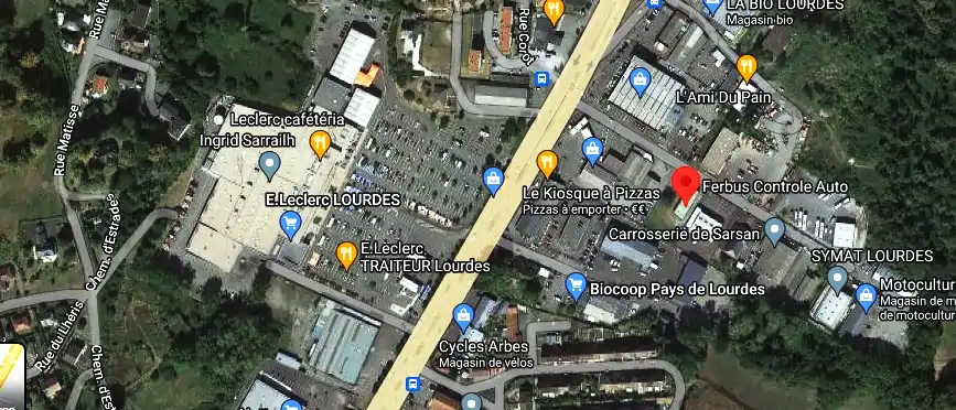 Prix contrôle technique à Lourdes